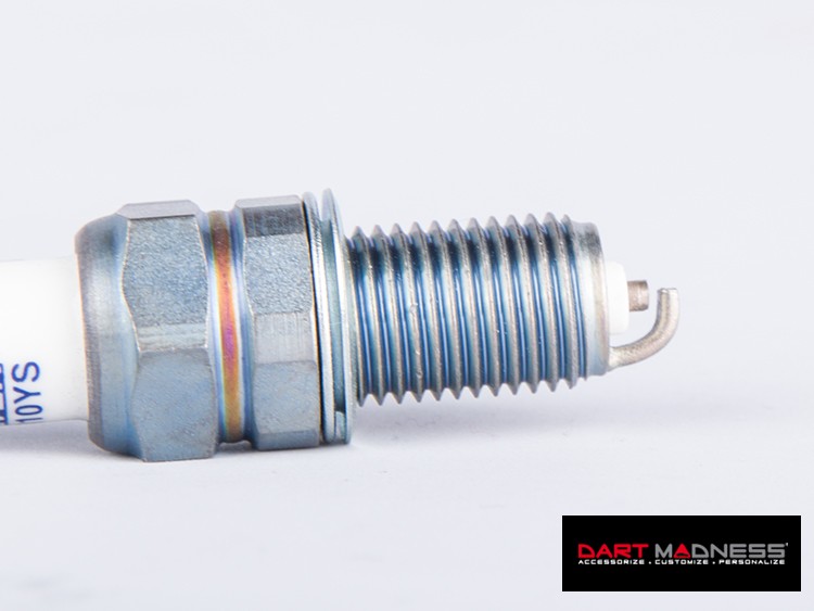 Dodge Dart 1.4L Silver Racing Spark Plugs by Brisk (set of 4)